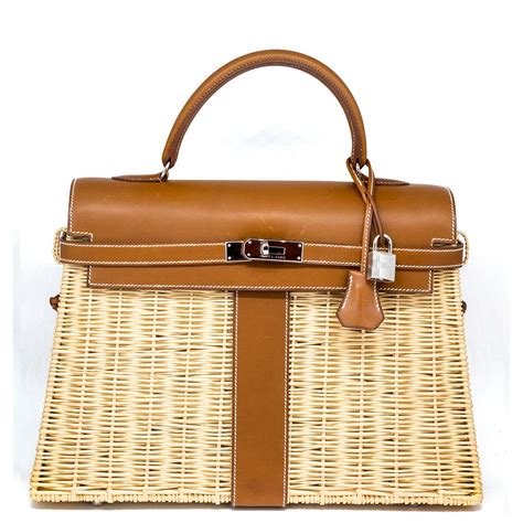 sac hermes vintage kelly picnic bag|hermes kelly picnic bag.